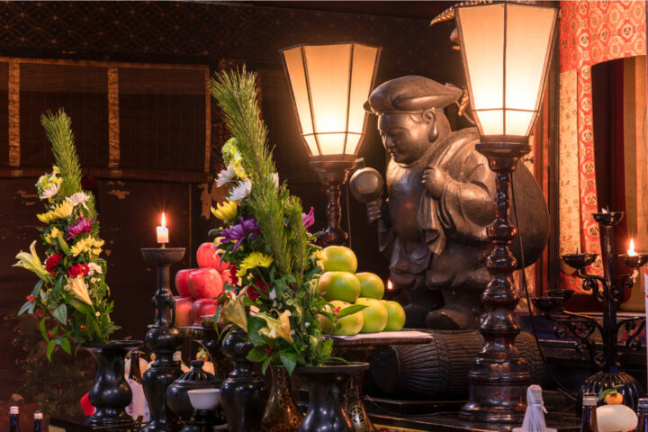 三面大黒天の待ち受け画像を紹介！待ち受けにして得られる効果とは？